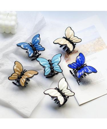 Daily Large Hair Clips With For Butterfly Decor Hair Clips For Women Thick Hair Premium Jaw Clips For Thick Hair Large Coffee - Buy Online on GoSupps.com