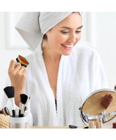 Liquid Foundation Brush - Foundation Face Blush Rhombic Liquid Powder Brush Flat Top Blending Brush Cosmetics Applicator Makeup Foundation Brush - Buy Online on GoSupps.com