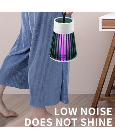 Mozz Guard Mosquito Zapper | 2024 Waterproof Outdoor Lamp | Portable 3-in-1 Battery Mosquito Zapper for Indoor & Outdoor Use (Green & Gray) - Buy Online on GoSupps.com