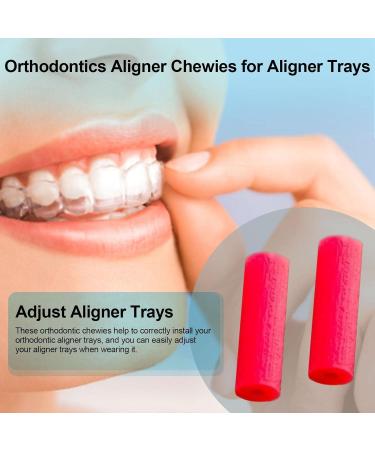 Buy A/A Orthodontic Dental Chewies | High-Quality Silicone Aligner Tray Seater | 6 Colors for Invisalign | Easy Shipping Worldwide - Buy Online on GoSupps.com