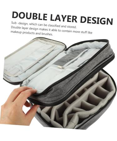 Amosfun Nail Storage Box Nail Polish Bag Portable Nail Polish Holder Nail Organizer Make up Traveling Organizer Bag Travel Make up Organizer Bag Makeup Storage Bag Nail Polish Carrying Bag - Buy Online on GoSupps.com