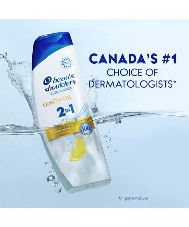 Head & Shoulders Lemon Essential Oil 2-in-1 Shampoo + Conditioner 370ML NEW Version - Buy Online on GoSupps.com