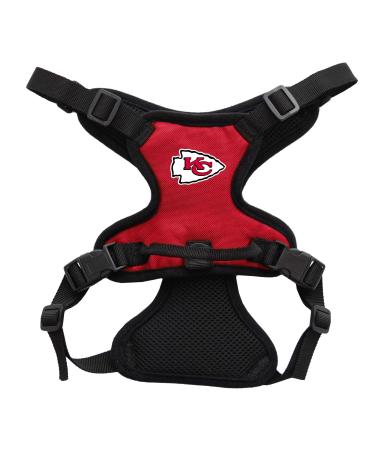 Littlearth Unisex-Adult NFL Kansas City Chiefs Front Clip Pet Harness, Team Color, X-Large