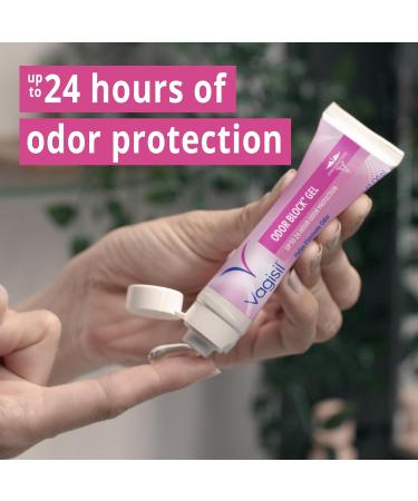 Vagisil Odor Block Gel with Hyaluronic Acid - Gynecologist Tested Hypoallergenic 1.05 Oz | International Shipping Available - Buy Online on GoSupps.com