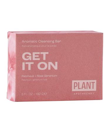 plant apothecary Vegan Soap with Patchouli Get It On 5oz Aromatic Vegan Soap with Moisturizing Shea Butter and Jojoba Oil for dry skin