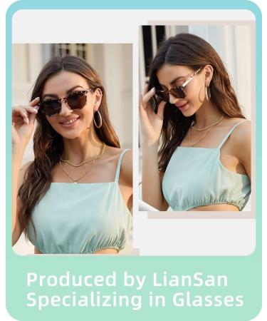 LianSan Multifocal Reading Sunglasses for Men & Women - UV400 Trifocal Sun Readers with Spring Hinge Tortoise Frame for 20ft Distance 2.50x - Buy Online on GoSupps.com