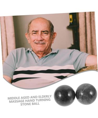 ABOOFAN 2 Sets Exercise Ball Tool Massager - White Marble Fitness Jade for Enhanced Muscle Relief & Workout - Buy Online on GoSupps.com