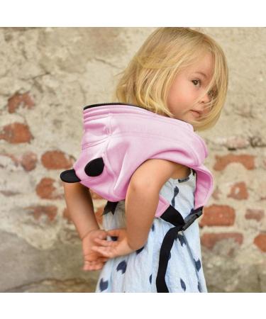 Quintra Complete Facial Protection - Transparent Hooded Hat for Kids | Reusable & Removable Seat Belts (Pink One Size) - International Shipping Available - Buy Online on GoSupps.com