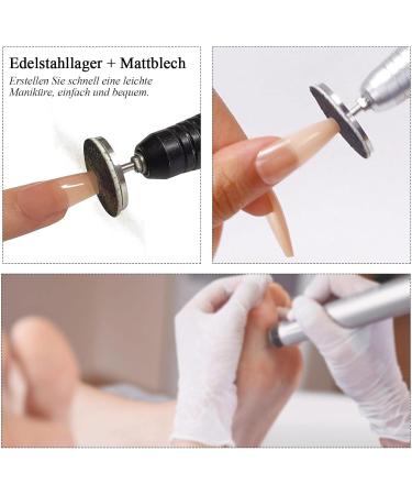 Qingmeng 100PC Foot Grinder Replacement Sandpaper for Cracked Heels | Pedicure Tool Set for Hard Skin Removal - Buy Online on GoSupps.com