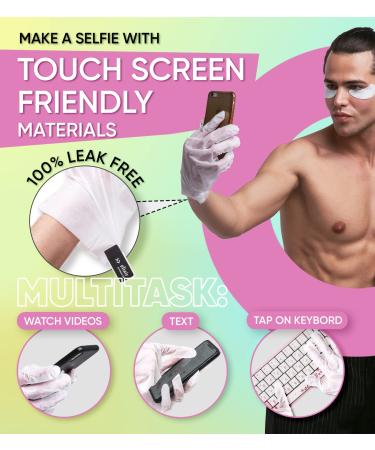 Hydrating Korean Collagen Hand Mask - Nourishing Spa Treatment for Dry Hands & Nails - Shea Butter Infused Skin Care Gift - 1 Pair by Elixir - Buy Online on GoSupps.com