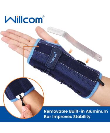 Willcom Wrist Bandage for Men & Women - Pain Relief for Carpal Tunnel RSI Tendinitis & Sprains | Right Hand Support - Buy Online on GoSupps.com