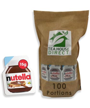 Nutella Hazelnut Spread with Cocoa - Creamy Coconut-Infused Delight | Sweet & Nutty with a Tropical Twist | Creamy Decadent and Delicious - Perfect Morning Companion | 100 Portions