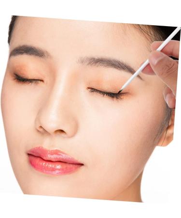 NOLITOY 200 Pcs Disposable Eyeliner Brush Makeup Eye Tool Makeup Brush Applicator Mini Eyeliner Brush Cosmetic Eye Brush Eyeliner Applicator Eyeliner Fiber Brush Eye Makeup Brush 9x6.5cmx2pcs Whitex2pcs - Buy Online on GoSupps.com