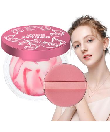 Shitafe Face Poodle Matte Pressed Powder Lightweight Primer Foundation Waterproof Coverage For Under Eyes Daily Use & Travel Womens Cosmetics