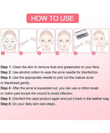 Ybaoo 18PCS Blackhead Remover Tools Kit - Professional Stainless Acne Extractor Set with Metal Case for Blemish Comedone Removal - 2022 Latest - Buy Online on GoSupps.com