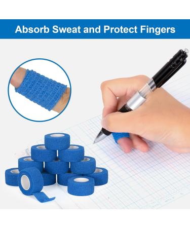 SEADESKY 9 Rolls Self Adhesive Bandage Wrap Pet Vet Wrap for Dog Cohesive Bandages Elastic Sports Tape Self Adherent Bandage Finger Protection Wrap for Wrist Ankle Sprain 2.5CM X 4.5M - Buy Online on GoSupps.com