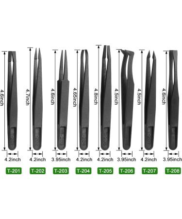 8 Pieces Venus Fly Trap Feeding Tweezers Carnivorous Plant Feeding Tongs Straight and Curved Food Tongs for Flytraps Pitcher Plants Butterwort Reptile Feeding - Buy Online on GoSupps.com