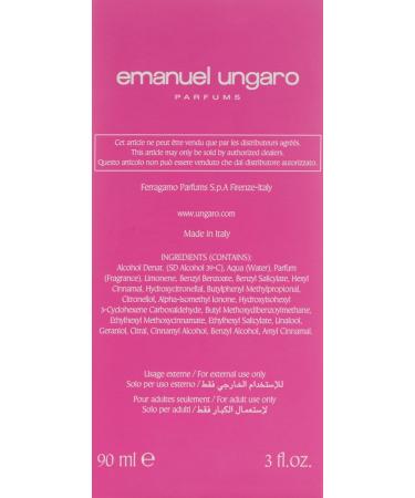 Emanuel Ungaro Apparition Pink Eau de Toilette Spray for Women 3 Ounce - Buy Online on GoSupps.com
