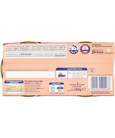 Rio Mare Pack of 6 Tuna and Onion Test Packs + Nostromo Tuna and Peas 2 x 150 g + 1 sachet of Felce Azzurra Talcum Powder 100 g - Buy Online on GoSupps.com