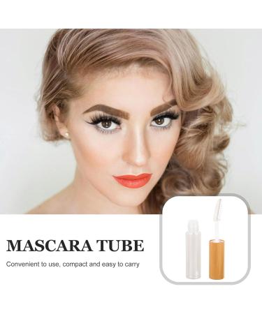 PATKAW Empty Eyeliner Tube Container Plastic Refillable Eyelash Growth Oil Mascara Eye Gloss Liquid Tube Bottle with Brush for Travel 6ml - Buy Online on GoSupps.com