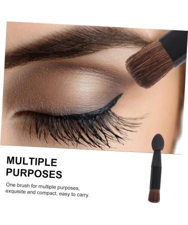 Baluue 10pcs Double Ended Eye Shadow Stick Eyeshadow Sponge Makeup Applicator Beauty Sponges Plastic Black - Buy Online on GoSupps.com