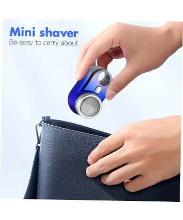 Beaupretty Mini Portable Electric Razor - Travel Shaver & Beard Trimmer USB Rechargeable for Men - Compact & Convenient for Home & Car - Blue - Buy Online on GoSupps.com