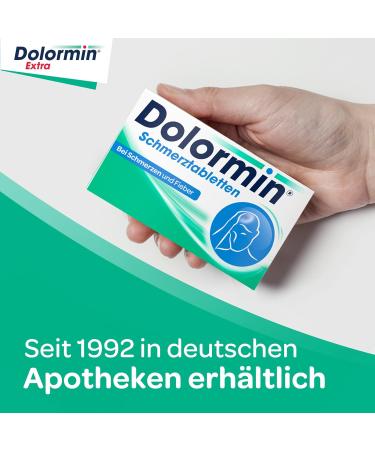 Dolormin Painkillers Relieve Pain & Fever Fast | Headaches Toothaches Period Pain 30 Tablets - Buy Online Internationally - Buy Online on GoSupps.com