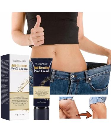 Anti-Glycation Prox Cream Weight Loss Anti-Glycation Cream For Women - 2.82fl Oz Cellulite Cream For Legs Cellulite Body Slim Cream Fat-Burning Cream Tightening Slimming & Sculpting Body Suphyee - Buy Online on GoSupps.com