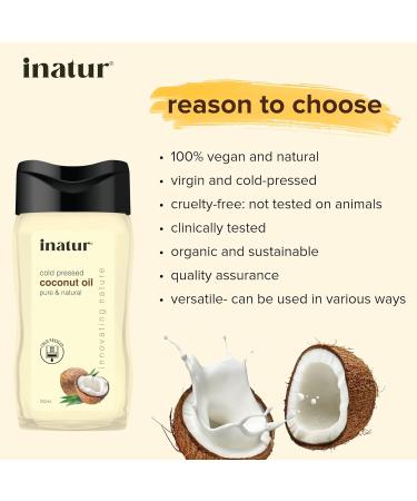 Buy Herbals Coconut Skin & Hair Oil 100ml - Nourishing & Hydrating for All Skin Types - International Shipping Available - Buy Online on GoSupps.com