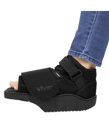Vive Offloading Post-Op Shoe - Forefront Wedge Boot for Broken Toe Injury - Non Weight Bearing Medical Recovery for Foot Surgery (XL) - Buy Online on GoSupps.com