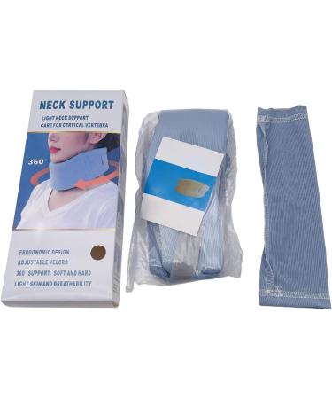 KAZOKO Adjustable Neck Support Collar - Pressure Relief Neck Bandage for Men & Women | Soft Vertebrae Stabilization & Pain Relief - Buy Online on GoSupps.com