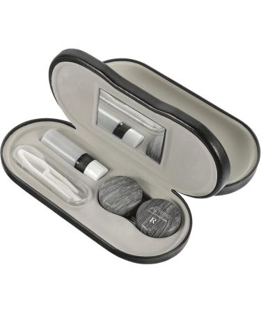 Alipis Dual-Purpose Glasses Case Travel Set Multifunctional Double-Layer Storage for Glasses & Contacts | 5PCs Compact Metal Folding Design (15.8x7.4cm) - Buy Online on GoSupps.com