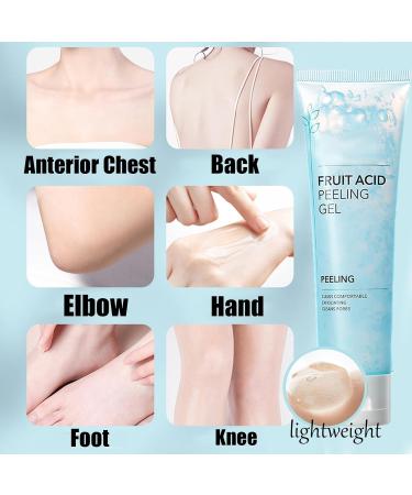Body Scrub Shower Gel for Acne Blackhead Scrub Hydrating Face Exfoliator Scrub Smooth Skin Tone & Deep Nourishing Oil-Control Face Exfoliator Scrub Sugar Scrub Facial Scrub for Women & Men-100g - Buy Online on GoSupps.com
