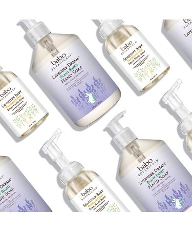 Babo Botanicals Lavender Dream Hand Soap 17.6 fl oz - Plant-Based & Natural Cleanser - Buy Online on GoSupps.com