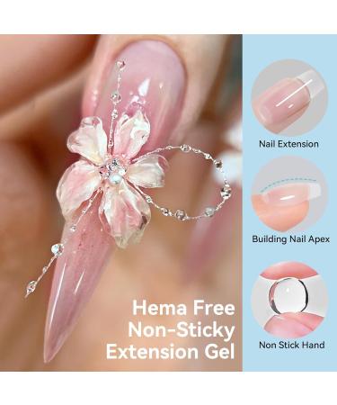 Born Pretty Born Pretty Clear Reconstruction Gel Solid Nail Extension Gel Non Sticky for Hands - Buy Online on GoSupps.com