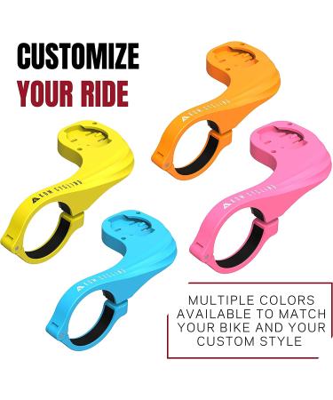 KOM Cycling Wahoo Elemnt Mount - Lightweight Carbon Mount for Wahoo Elemnt Bolt, Roam, Mini, Elemnt - Various Colors Available - Buy Online on GoSupps.com