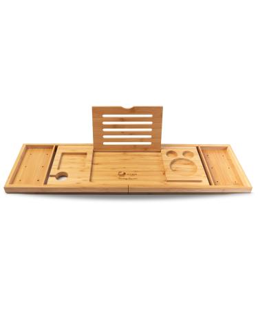 Luxury Eco-Friendly Bamboo Bath Tray