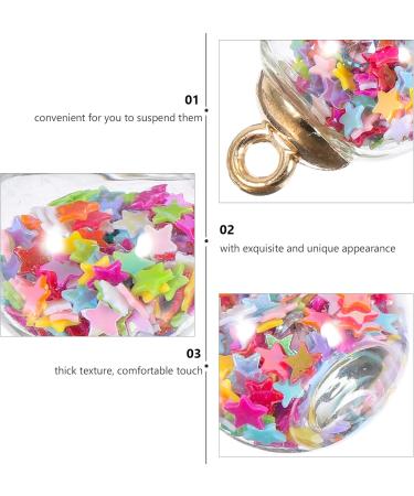 Ultechnovo 60 STK Mini Sequin Balls - Glittering Christmas Tree Decorations Colorful Holiday Ornaments 2.1x1.5cm Hangable Balls for Festive Decor - Buy Online on GoSupps.com