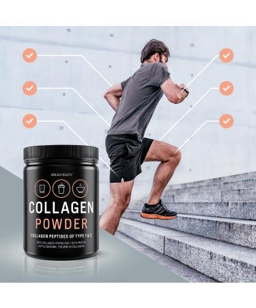 Buy Pasture-Raised Collagen Powder with Peptides Type 1 & 3 - Bioactive & Tasteless for Optimal Skin & Joint Health | International Shipping Available - Buy Online on GoSupps.com