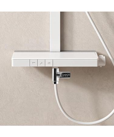 Zerodeko Digital Shower Thermometer | LED Water Temperature Display | Accurate Baby Bath Monitor | International Shipping Available - Buy Online on GoSupps.com