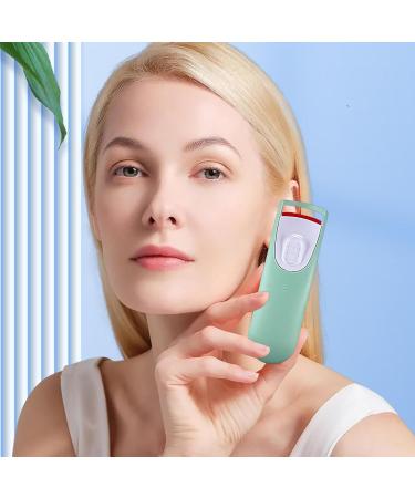 Heated Eyelash Curler - Heated Lash Curler | Eyelash Curler With Adjustable Temperature Settings | 230mAh Battery Powered Lashes Curler | Rechargeable Eyelashes Curler For Makeup Girls Green - Buy Online on GoSupps.com