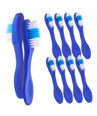 Clispeed travel toothbrush 10 st prison toothbrush prison brush brushable toothbrush disposable toothbrush toothbrush with a short handle children's toothbrush travel soft fur nylon soft