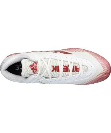 adidas Men's Freak Carbon Football Shoe 13 - White/Team Power Red/Red - Buy Online on GoSupps.com