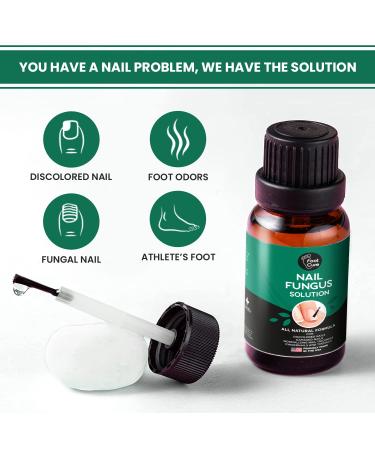 Extra Strength Toenail Fungus Treatment - USA Made Nail Fungus Solution for Thick, Broken & Discolored Nails - Buy Online on GoSupps.com