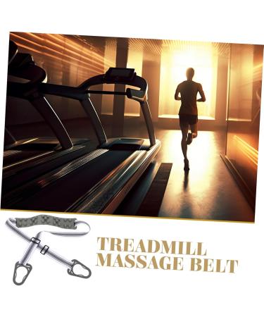 Beaupretty 2-in-1 Massage & Training Treadmill Belt | Leather Belly Trainer for Fat Rejection & Fitness - Buy Online on GoSupps.com