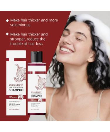 Shampooing la biotine et au romarin l'oignon shampooing biotine pour la croissance des cheveux nettoyage en profondeur et hydratant cheveux plus denses et plus forts pour les femmes et les 3 pi ces. - Buy Online on GoSupps.com