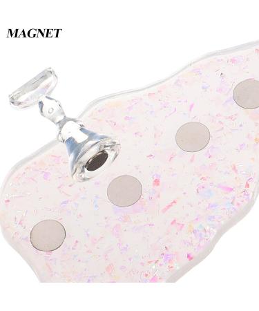 minkissy 1 Set Press on Nail Holder Nail Art Stand Nail Accessories Nail Stuff for Acrylic Nails Nail Display Stand Nail Stand Nail Painting Stand Nail Art Kits False Nails Portable Magnet - Buy Online on GoSupps.com