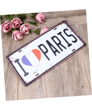 ABOOFAN Emblems Vintage Signs for Sale Out Door Decor Outdoor Metal Decor Iron Painting The Sign Iron Mark - Buy Online on GoSupps.com