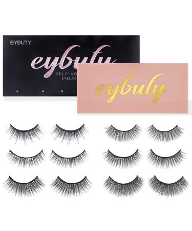 6Pairs Self Adhesive Eyelashes  False Eyelashes No Eyeliner or Glue Needed