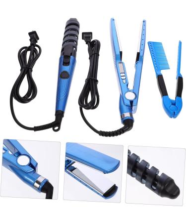 NULYLU 1 Set Curling Wand Abs Hair Straightener Copper Rubber Ceramics Hair Straightener Curler - Buy Online on GoSupps.com